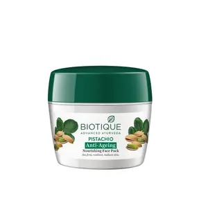 Biotique Bio Pista Ageless Youthful Nourishing and Revitalizing Face Pack 175g