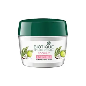 Biotique Coconut Brightening Instant Glow Cream 175g