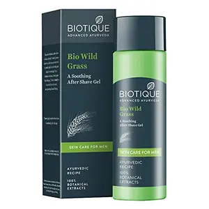 Biotique Bio Wild Grass A Soothing After Shave Gel For Men 120Ml