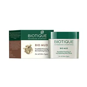 Biotique Bio Mud Youthful Firming and Revitalizing Face Pack for All Skin Types 75g