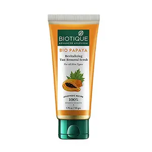 Biotique Bio Papaya Revitalizing Tan Removal Scrub 50 g