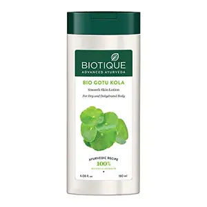 Biotique Bio Gotu Kola Smooth Skin Lotion for Dry and Dehydrated Body 180 ml