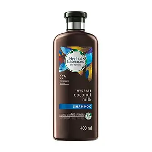 Herbal Essences Coconut Milk SHAMPOO- For Hydration- No Paraben No Colorants No Gluten 400 ML