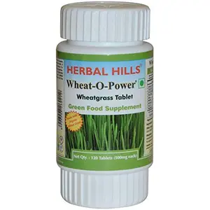 Herbal Hills Wheatgrass Tablets (120 Tablets)