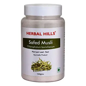Herbal Hills Safed Musli Powder (100 g Single Pack)