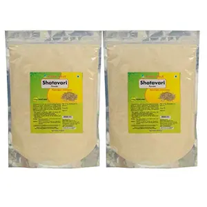 HERBAL HILLS Shatavari Powder Asparagus Racemosus | Shatavari Churna - 1kg. Packet - Pack of 2