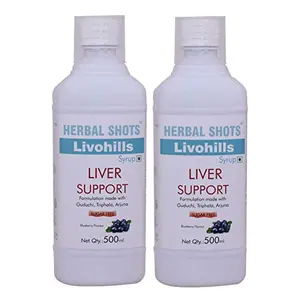 HERBAL HILLS Livohills Shots 500 ml (Pack of 2)