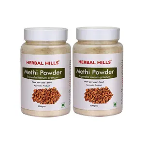 HERBAL HILLS Methi Seed Powder - 100G (Pack Of 2)