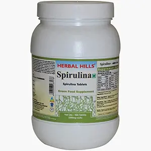 Herbal Hills Spirulina Tablets (900 Tablets)