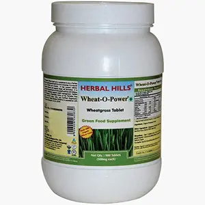 Herbal Hills Wheatgrass Tablets (900 Tablets)