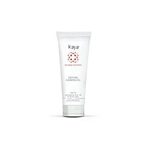 Kaya Soothing Cleansing Gel | Soap Free & Gentle Face Wash | With Niacinamide For Daily Use | All Skin Types | 100ml