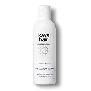 Kaya Anti Dandruff Shampoo | Mild Scalp Purifying Shampoo with Vitamin B5 & Seaweed Extracts | Nourishes Scalp | Reduces Dryness | 200ml