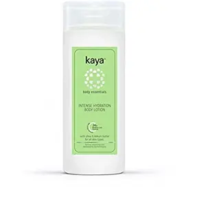 Kaya Intense Hydration Body Lotion | Enriched With Shea Butter | 24 Hours Moisture Lock Formula | Hydrating Body Lotion | Non Sticky | All Skin Types | 200ml