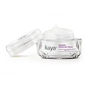 Kaya Dramatic Renew Day Cream | Anti-Ageing Day Cream | Reduces Fine Lines Wrinkles & Age Spots | Stimulates Collagen Production | For All Skin Types | 50g