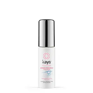 Kaya Intense Hydra Boost Night Serum | With Hyaluronic Acid & Rose Extract | Color & Fragrance Free | Hypoallergenic | For Sensitive Skin | 30ml
