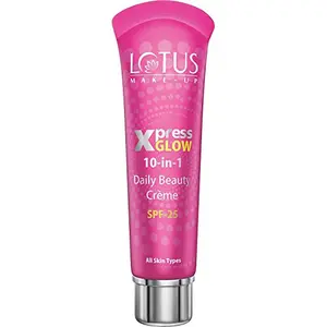 Lotus Make-up Xpress Glow 10 in 1 Daily Beauty Cream Royal PearlÂ | SPF 25 | 30g