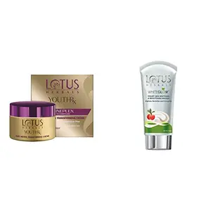 Lotus Herbals Youth Rx Anti-Aging Skin Care Range - Lotus Herbals Youth Rx Anti-Aging Transforming C And Lotus Herbals White Glow Yogurt Skin Whitening And Brightening Masque 80G