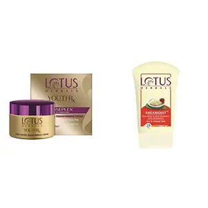 Lotus Herbals Youth Rx Anti-Aging Skin Care Range - Lotus Herbals Youth Rx Anti-Aging Transforming C And Lotus Herbal Sheamoist Shea Butter And Real Strawberry 24 Hour Moisturiser 120G