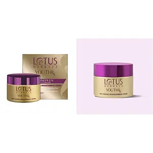 Lotus Herbals Youth Rx Anti-Aging Skin Care Range - Lotus Herbals Youth Rx Anti-Aging Transforming C And Lotus Herbals Youthrx Anti Ageing Transforming CrÃ£Â¨Me Spf 25 Pa+++ Preservative Free 10G