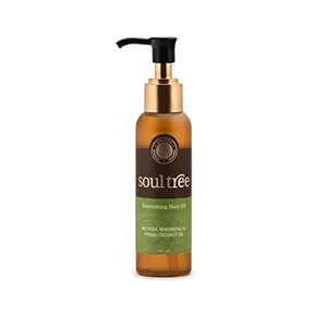 SoulTree Nourishing Hair Oil with Methika Bhringraj & Virgin Coconut Hair Oil 120 ml