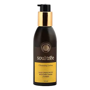 SoulTree Cleansing Lotion Aloe & Rose Water With Skin Toning Licorice 150 ml