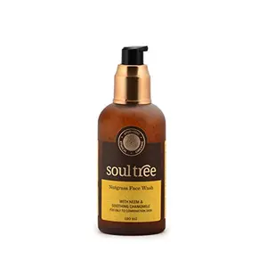 SoulTree Nutgrass Face Wash With Neem & Chamomile For Oily To Combination Skin 120ml