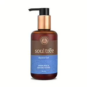 SoulTree Indian Rose & Cooling Vetiver Shower Gel - 250ml