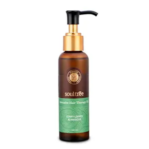 Soultree Intensive Hair Therapy Oil with Curry Leaves and Hibiscus - 120ml