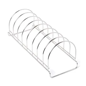 Embassy Stainless Steel Round Plate Rack/Stand 1-Piece Size - 8 (41 cms)