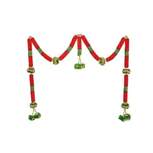 Crafters- Net Ribbon with Gold Door Set(Red) DC163