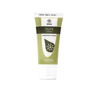 Jiva Ayurveda Olive Cream - Anti wrinkle - Anti acne - Anti aging - Skin look younger - 50 gm - Pack of 1