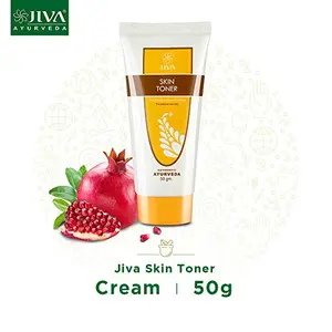 JIVA Skin Toner | Night Cream | Daily Pore Minimizing Toner | Pack of 2