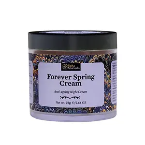 Bipha Ayurveda Forever Spring Anti-Ageing Face Cream For Younger Looking Skin Soothens Fine Lines & Wrinkle-75 g