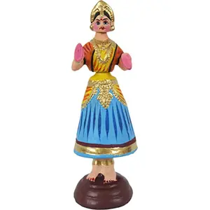Tanjore Lady Dancing Golu Doll