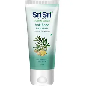 SRI SRI TATTVA Anti-Acne Face Wash (60 ml) - Pack of 5