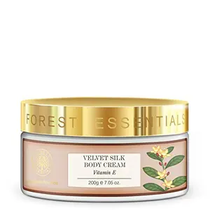 Forest Essentials Velvet Silk Vitamin E Body Cream 6.7 oz