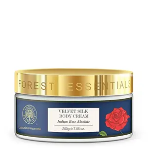 Forest Essentials Indian Rose Absolute Velvet Silk Body Cream 200g