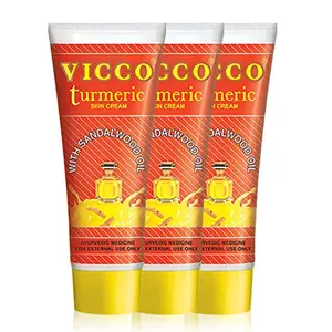 Vicco Turmeric Skin Cream-70g(Pack of 3)