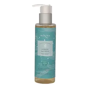 Mantra Herbal Authentic Ayurvedic Jasmine and Neem Body Wash (250 ml) | Free Rose Hydrating Body Wash | 30ml |