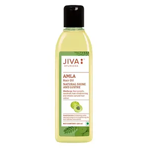 Jiva Amla Oil - 120 ml - Pack of 1 - For All Hair Types Amla Hair Oil for Hair Growth
