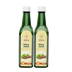 JIVA Generic Giloye Juice In 500 Ml (Pack Of 2)