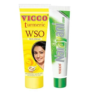 Vicco WSO-60g+Narayani Cream-30g