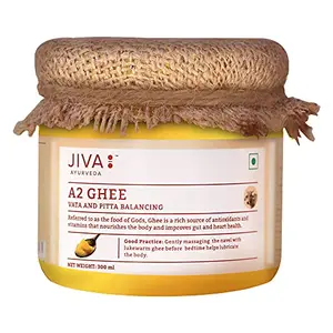 Jiva A2 Gir Cow Ghee - Pure Desi Ghee | 300 ml