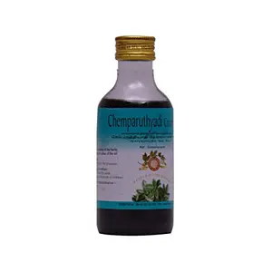 Arya Vaidya Pharmacy Chemparuthyadi Coconut Tailam - 200 ml - Pack 1
