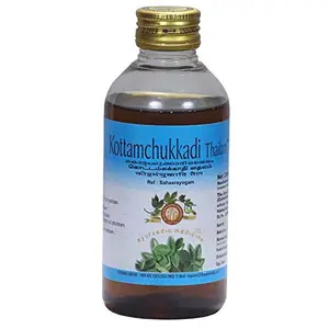 Arya Vaidya Pharmacy Kottamchukkadi Tailam (200 ml) Pack 1