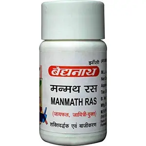 Baidyanath Jhansi Manmath Ras 40 Tablets Pack of 3