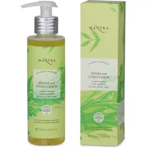 Mantra Henna & Citrus Lemon Conditioning Hair Cleanser (250 ml) | Free Rose Hydrating Body Wash | 30ml |