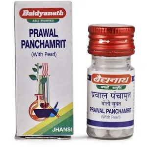 Baidyanath Jhansi Prawal Panchamrit Moti Yukta 25 Tablets