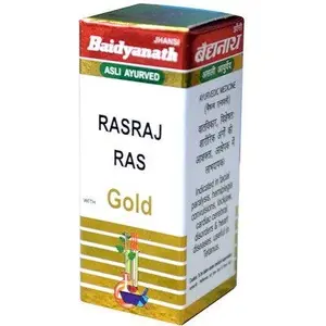 Baidyanath Jhansi Rasraj Ras Gold 10 Tablets