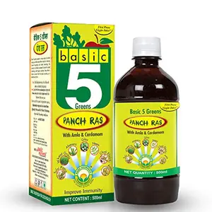Basic 5 Green Panch Ras (500 ml)